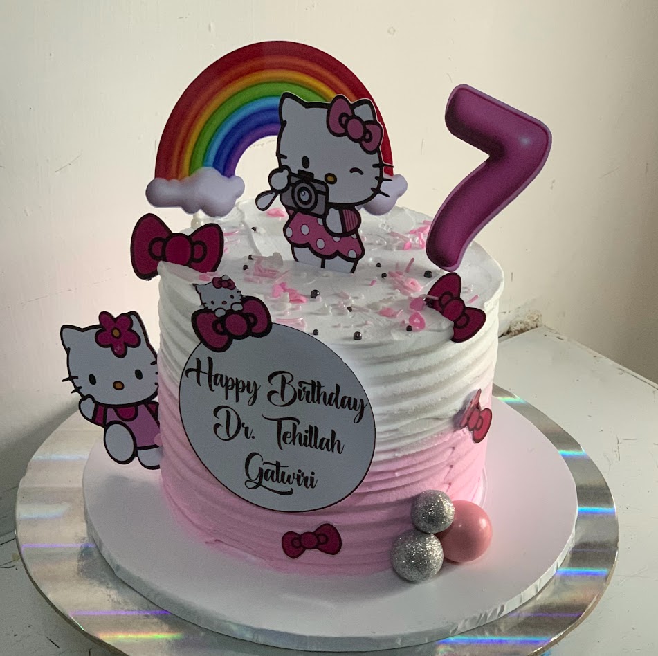 Custom cake by Rustic Pastries