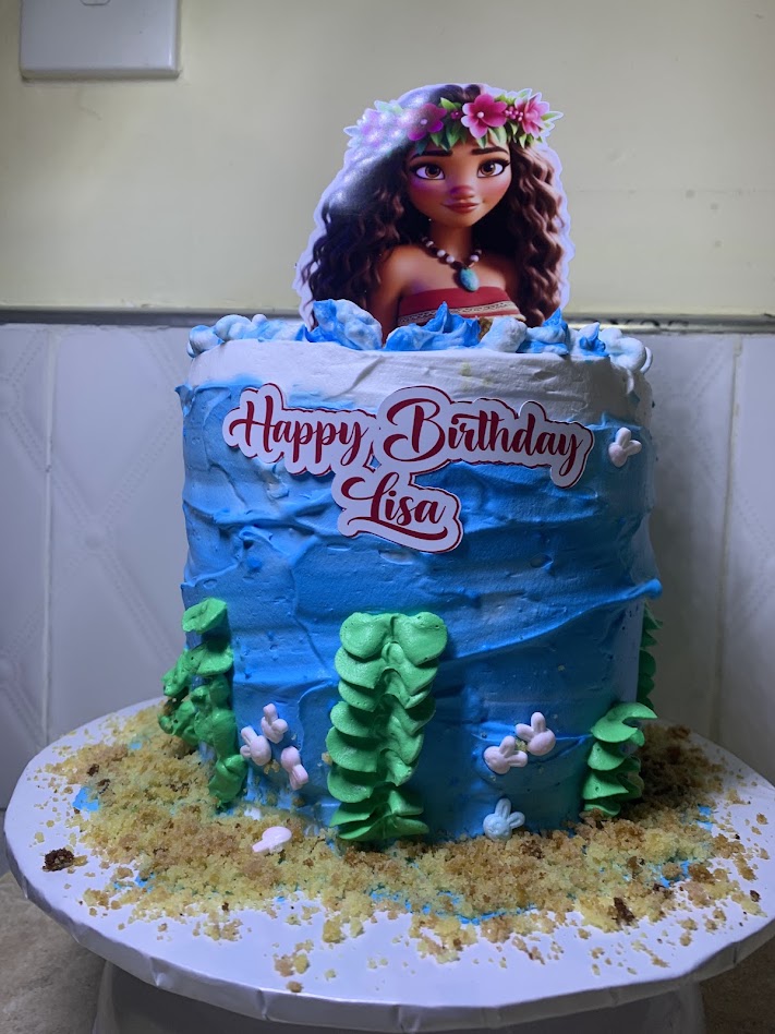 Moana cake by Rustic Pastries