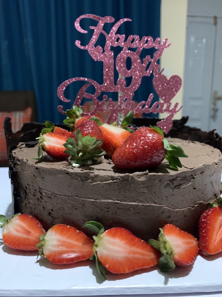 Strawberry chocolate cake by Rustic Pastries