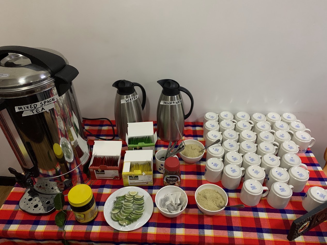 Tea setup by Tasty Capsicum