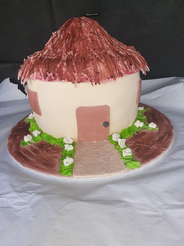 Traditional hut cake by Rustic Pastries